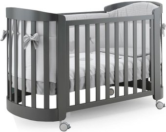 Кроватка-трансформер Erbesi Sweet (titanium)