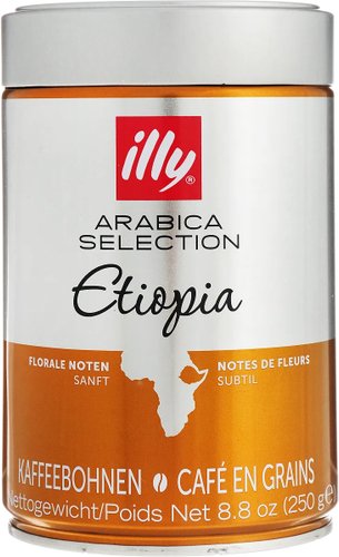 ILLY Monoarabica Ethiopia в зернах 250 г