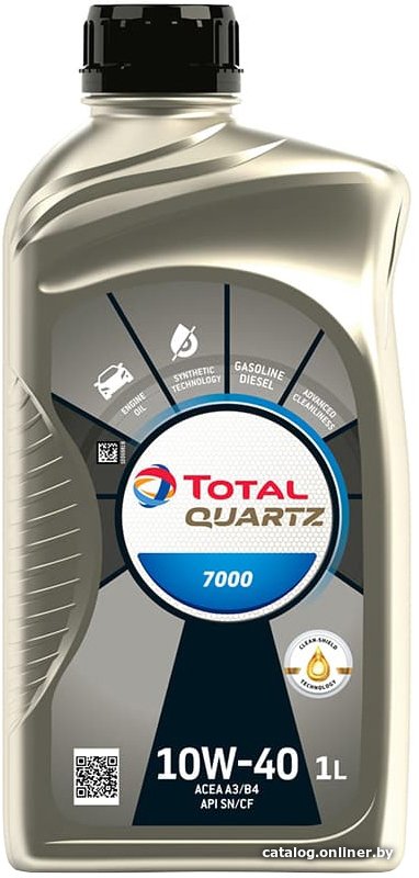 Моторное масло Total Quartz 7000 10W-40 1Л