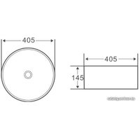 Умывальник BelBagno BB1342H300