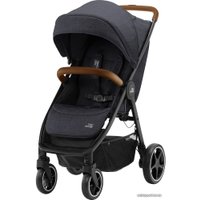 Коляска прогулочная «книга» Britax Romer B-Agile R (black shadow/brown)