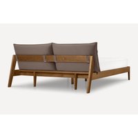 Кровать Divan Эвелен-Walnut 140 Barhat Latte