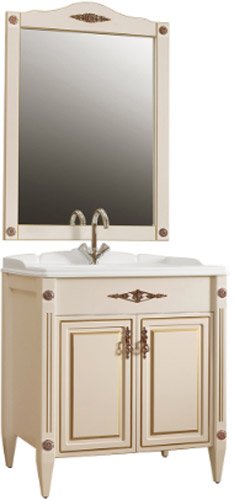 

Belux Зеркало Империя В 85 (слоновая кость)