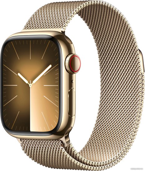 Apple Watch Series 9 LTE 41 мм (, złoty/złoty)