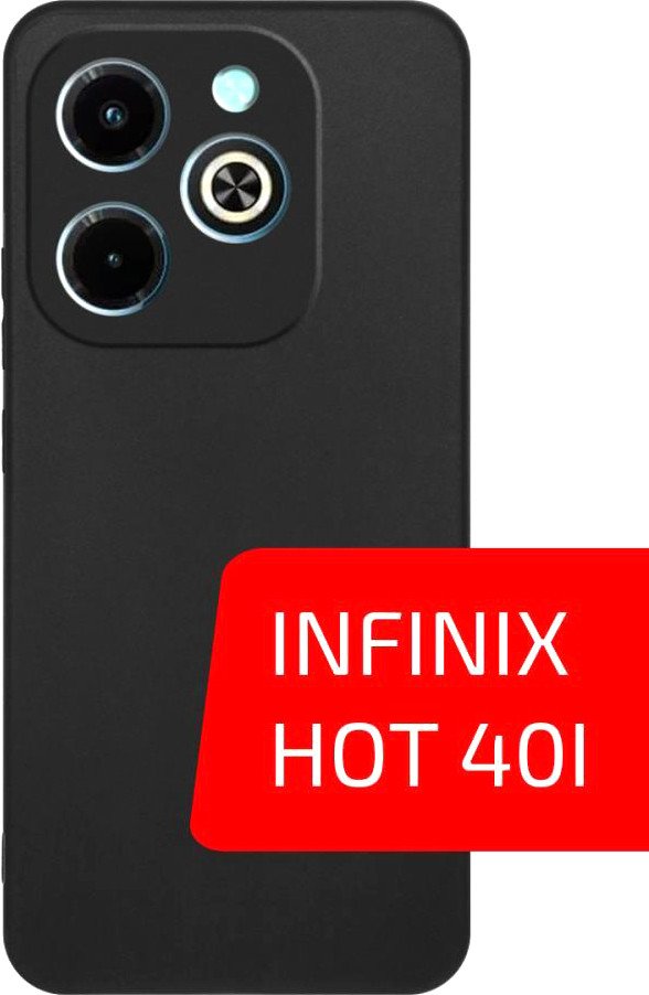

Чехол для телефона Akami Jam для Infinix Hot 40i (черный)