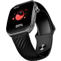 Умные часы QCY Watch GS 2 (серый/черный)