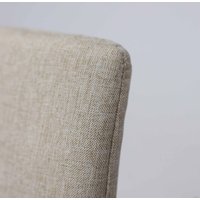 Стул Listvig Слим (ткань кремовый tesla cream/белый)