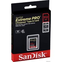 Карта памяти SanDisk Extreme Pro CFexpress Type B SDCFE-512G-GN4NN 512GB