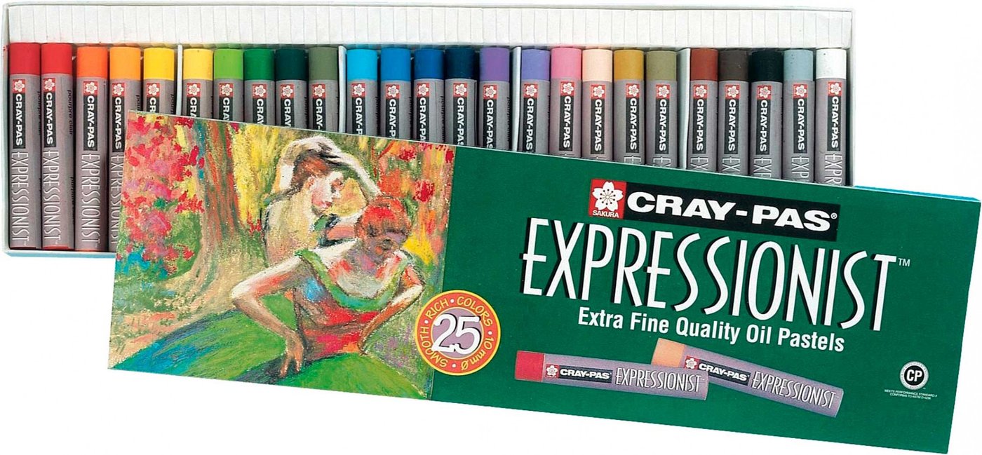 

Набор масляной пастели Sakura Pen Expressionist XLP25 (25 цв)
