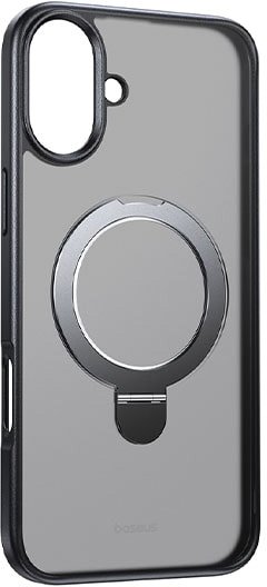 

Чехол для телефона Baseus SkyRing Series Magnetic with Stand для iPhone 16 Pro (черный)