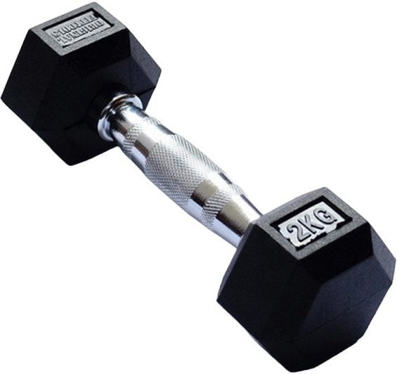 

Гантель Original FitTools FT-HEX-02 2 кг