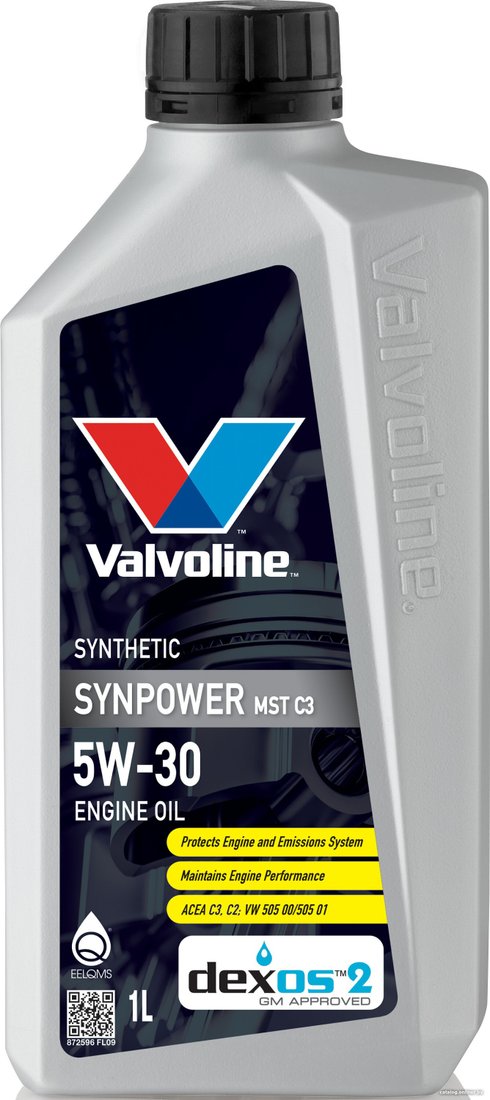 Моторное масло Valvoline SynPower MST C3 5W-30 1л
