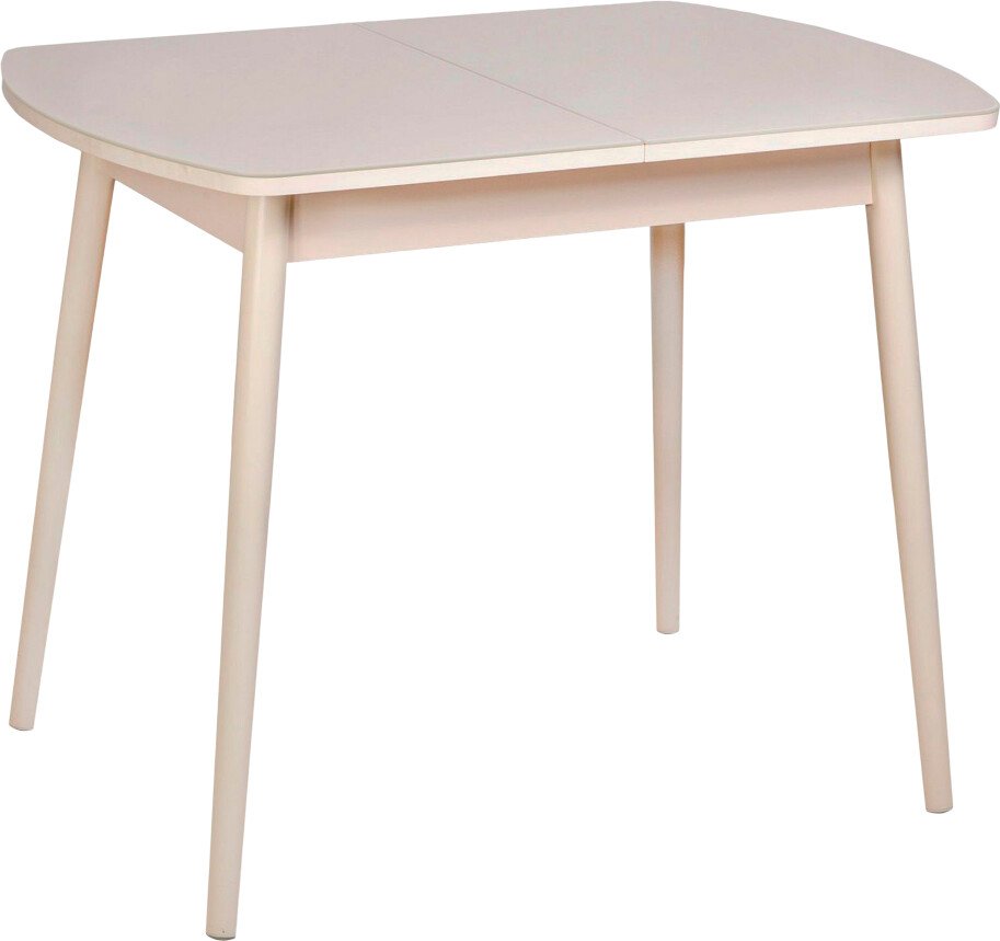 

Кухонный стол Listvig Винер Mini R раздвижной (кремовый)