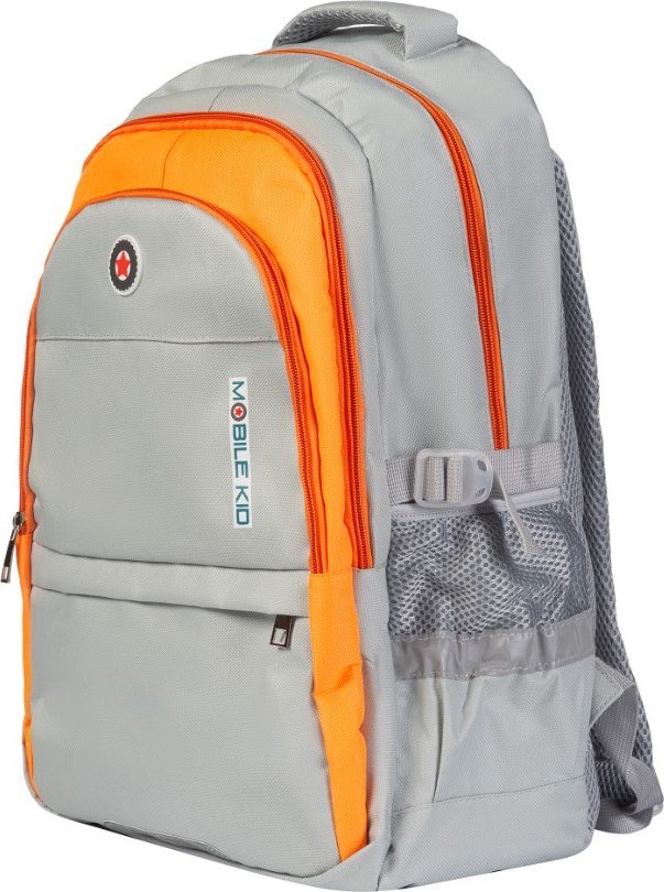 

Школьный рюкзак Mobile Kid Style SBP300 (оранжевый/серый)