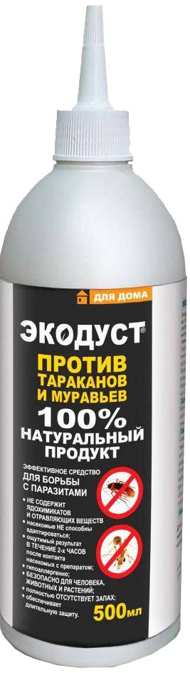 

Средство от насекомых Экодуст против тараканов и муравьев 500 мл