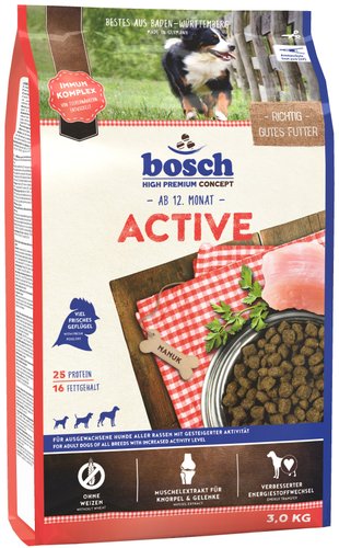 Bosch Active (для собак с повышенным уровнем активности) 3 кг