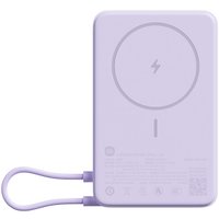 Внешний аккумулятор Xiaomi Magnetic Power Bank with Built-in Stand WPB1007Z 10000mAh (сиреневый, китайская версия)