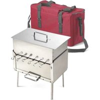 Складной мангал НПО Кедр НП-6 (с коптильней)