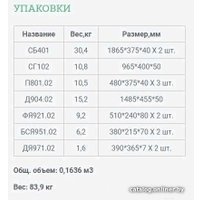 Шкаф распашной Уют Сервис Гарун-К 402.09 (молочный дуб)