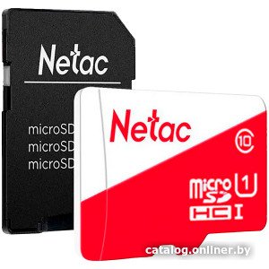 Карта памяти Netac microSDXC 16GB NT02P500ECO-016G-R