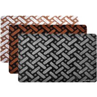 Придверный коврик Vortex Siesta без подложки 50x80 22392 (серый)