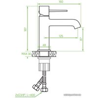 Смеситель Laveo Pola BAP 822D