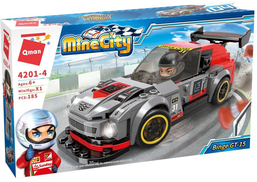 

Конструктор Qman MineCity 4201-4 Binge GT-15