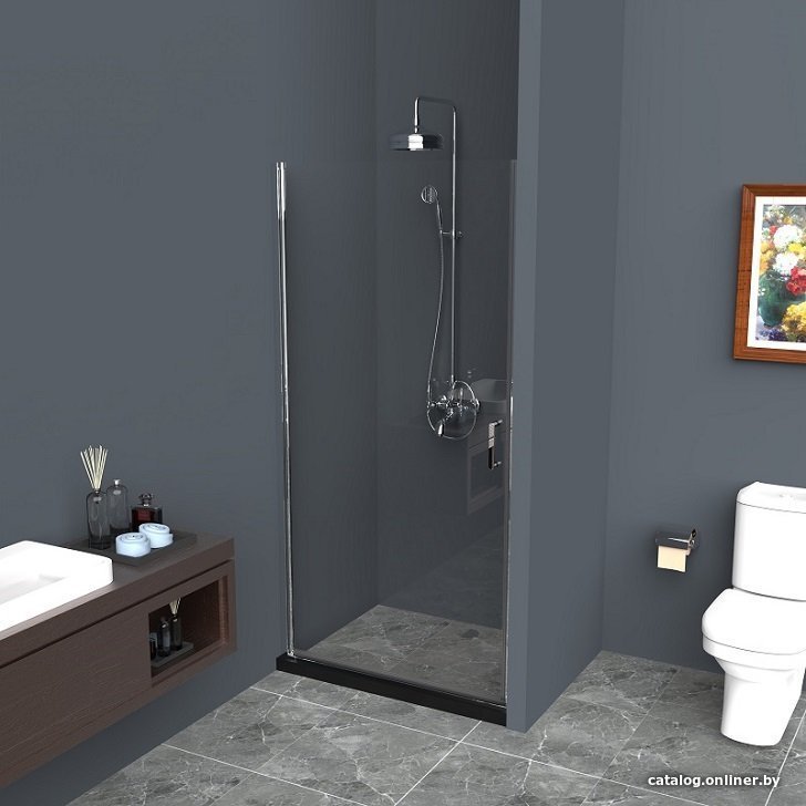Душевая дверь BelBagno UNO-B-1-75-C-Cr