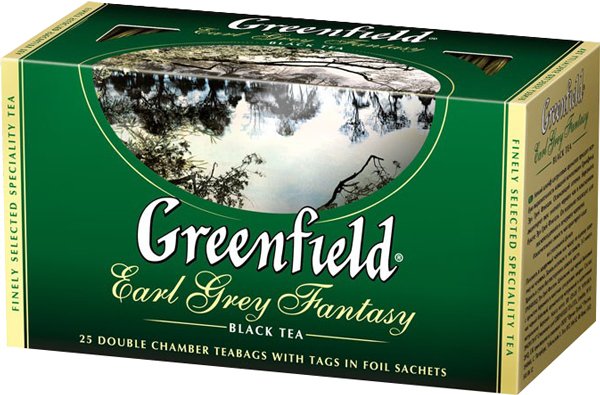 

Черный чай Greenfield Earl Grey Fantasy 25 шт