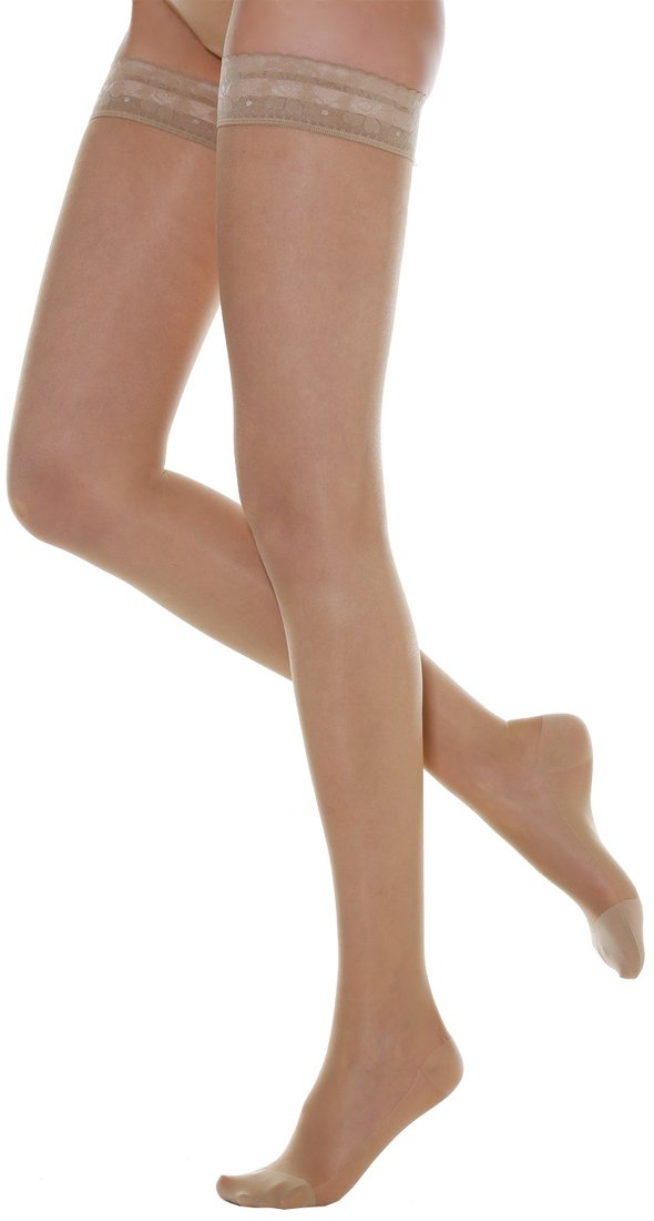 

Чулки компрессионные RelaxSan Basic Plus 870P, 140 den, 2 кл.к. (22-27 mmHg, р.2, беж)