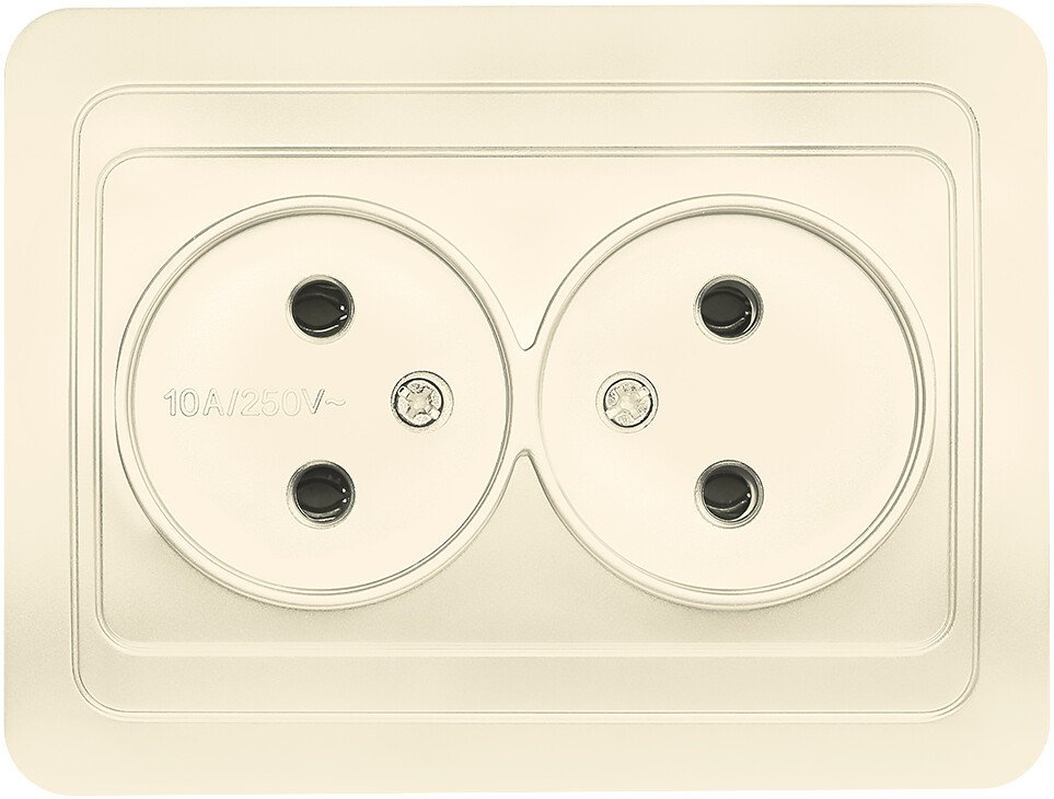 Розетка SmartBuy Марс SBE-02i-10-S2-N-c