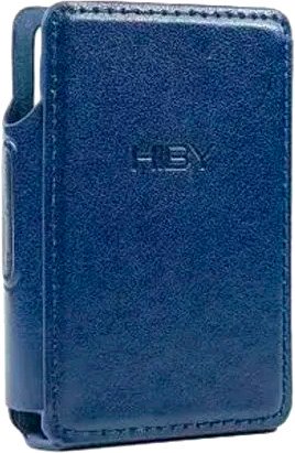 Чехол HiBy R3 II Leather Case (темно-синий)