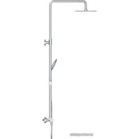 Душевая система  Cersanit Brasko 63066