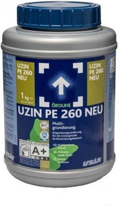 Водно-диспрессионная грунтовка Uzin РЕ 260 дисперсионная, концентрат, 10кг