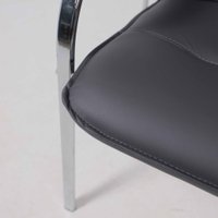 Офисный стул AksHome Samba Aks-1 (Pegasso темно-серый/подлокотники мягкие)