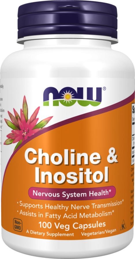 БАД Now Foods Choline & Inositol (100 вег. капсул)