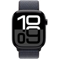 Умные часы Apple Watch Series 10 46 мм (алюминиевый корпус, черный/темно-серый, нейлоновый ремешок)