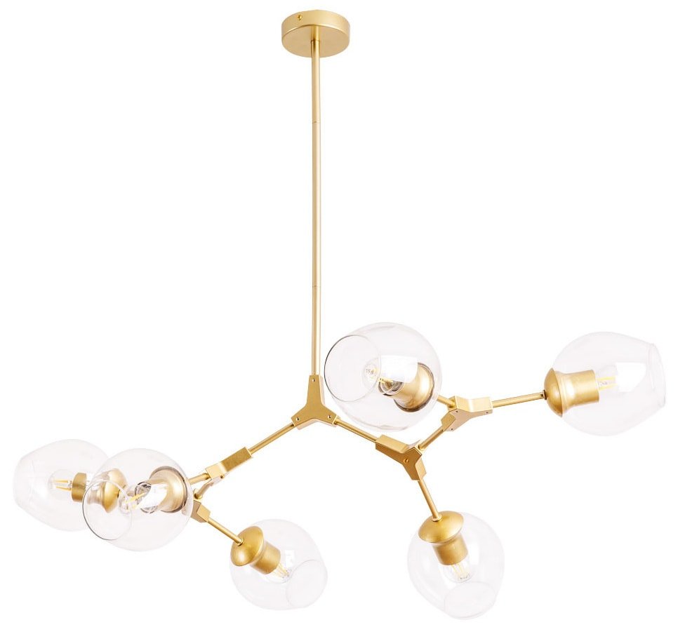 

Люстра средней высоты Arte Lamp Yuka A4103SP-6GO