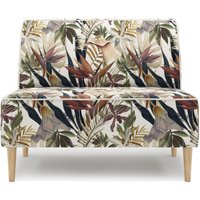 Диван Mio Tesoro Одос Принт (тропики/ткань микровелюр)