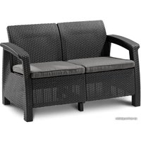 Набор садовой мебели Keter Corfu Rest Set 241725 (графит)