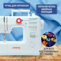 Электромеханическая швейная машина Janete 618