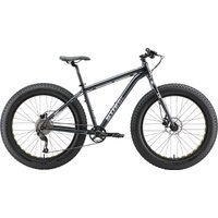 Велосипед Stark Fat 26.3 р.17.5 2025 HQ-0017809 (темно-серый/серебристый металлик)