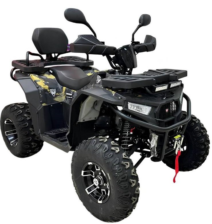 

Квадроцикл Motax Grizlik W200 Lux (желтый камуфляж)