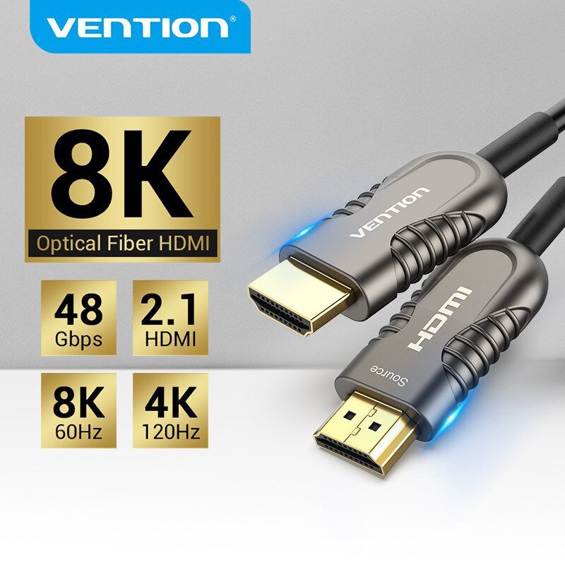 

Кабель Vention AAZBQ HDMI - HDMI (20 м, черный)