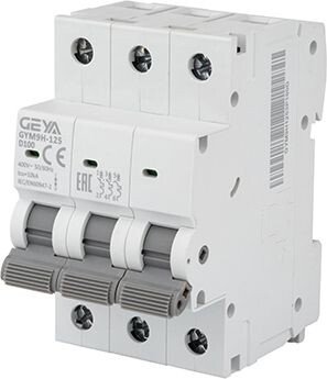 

Выключатель автоматический GEYA GYM9H-125-3P-100D 3P 100A D 10kA 3M GYM9H1253P100D