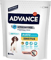 

Сухой корм для собак Advance Puppy Sensitive с лососем и рисом 800 г