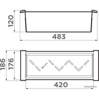 Коландер Omoikiri CO-04 IN 4999022