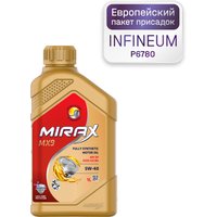 Моторное масло Mirax MX9 5W-40 SP A3/B4 1л