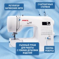 Электронная швейная машина Janete 2200