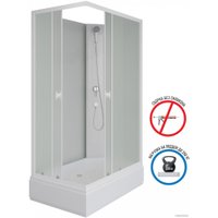 Душевая кабина Niagara Promo P100/80/26Q/MT/BK 100x80x215